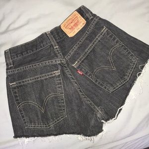 Levi’s high waisted shorts
